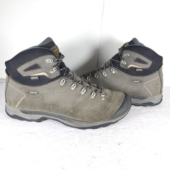 Asolo Men's Thyrus Gv Gortex US 12 Gray Waterproof Lace-Up Trail Hiking Boots - Picture 7 of 16